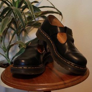 Dr. Marten | Polley Smooth Leather Mary Janes